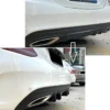Diffuser Mercedes W205 AMG pkt 2018+ S205 - Bild 2