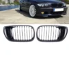 E46 Sedan Grill Njurar 01-05 (Singelribb)
