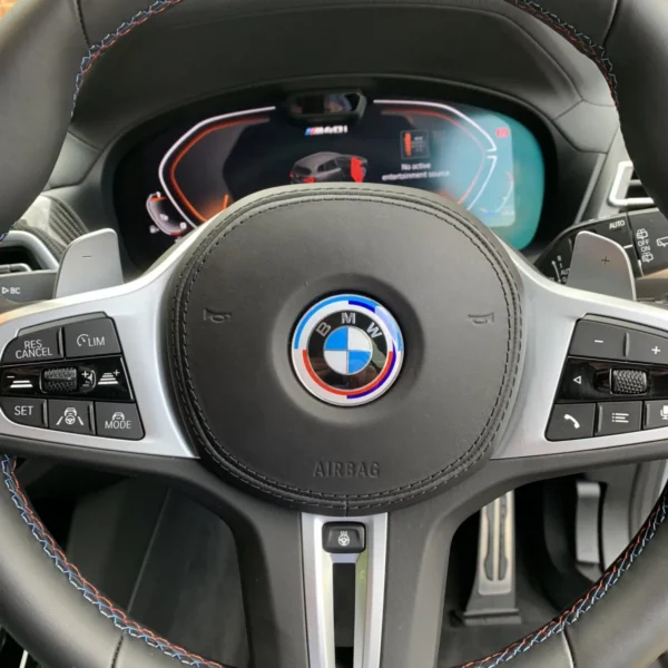 Bmw emblem 50-årsjubileum Rattemblem