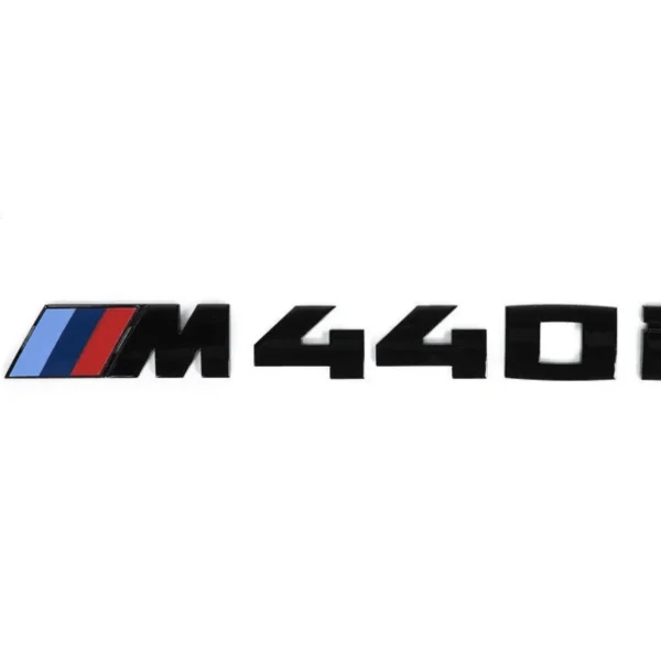 Emblem M440i G22 G23 G26 (Blanksvart)
