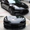 Frontläpp Tesla Model 3 (Blanksvart) - Bild 2