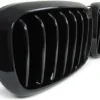 Grill Bmw X6 X5 F15 F16 Blank Matt njurar (Singel ribb) - Bild 3