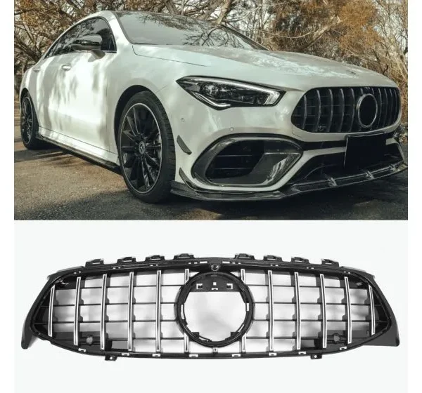 Grill GTR Mercedes CLA W118 X118 ( Krom )