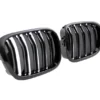 Grill njurar BMW E39 M Dubbelribb Pianosvart - Bild 3