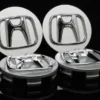 Honda centrumkåpor navkapslar silver "H" 68mm
