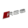 Krom Audi RS6 emblem Modellbeteckning