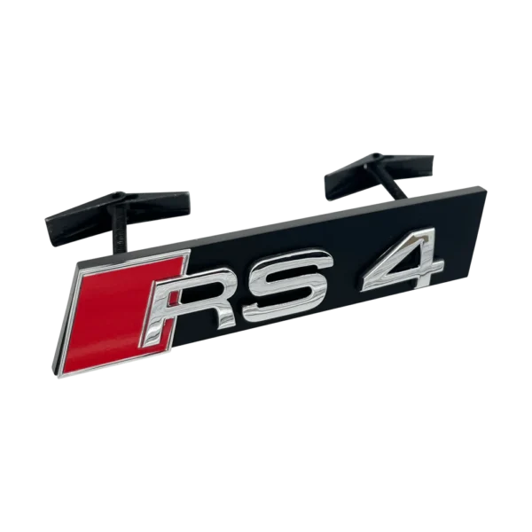 Krom Emblem Audi RS4 Grill Motorkod