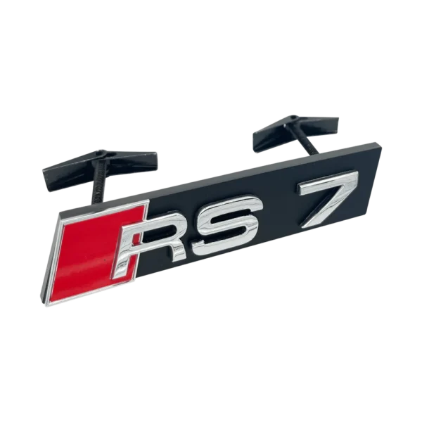 Krom Emblem Audi Rs7 till grill Motorkod