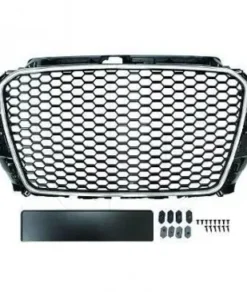 Krom Honeycomb grill Audi A3 8V RS3 12-16