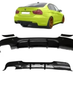 M-Performance Diffuser Blanksvart e91 e90