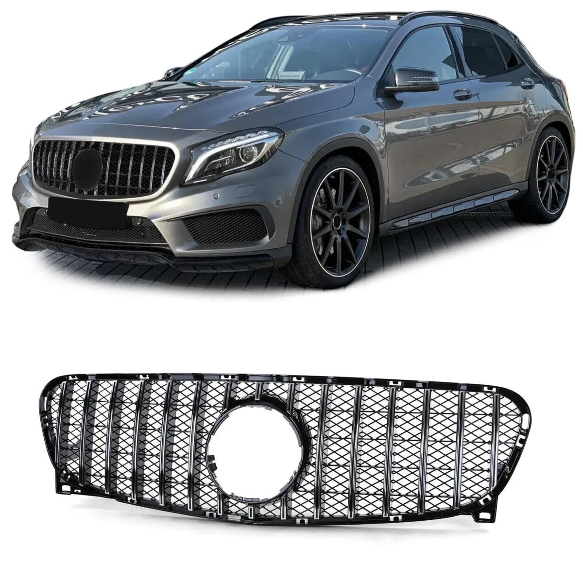 MERCEDES GLA-Class X156 Sportgrill GTR 14-16