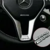 Mercedes AMG logga Ratt Interiör 2-Pack