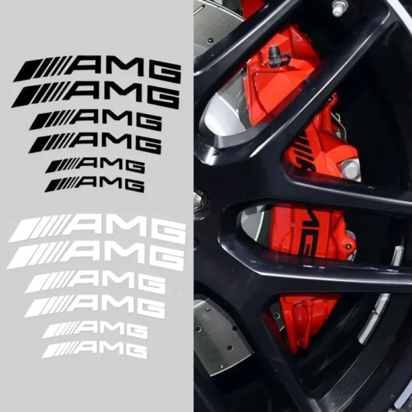 Mercedes-Benz AMG Emblem Bromsok 6-pack