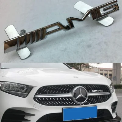 Mercedes-Benz AMG grill emblem krom