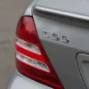 Mercedes-Benz C55 emblem krom modellbeteckning
