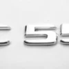 Mercedes-Benz C55 emblem krom modellbeteckning - Bild 2