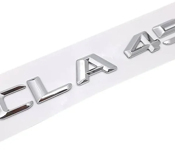 Mercedes-Benz CLA45 Emblem Krom Cla 45 modellbeteckning