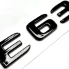 Mercedes-Benz E63 emblem Svart / Krom - Bild 4
