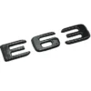 Mercedes-Benz E63 emblem Svart / Krom