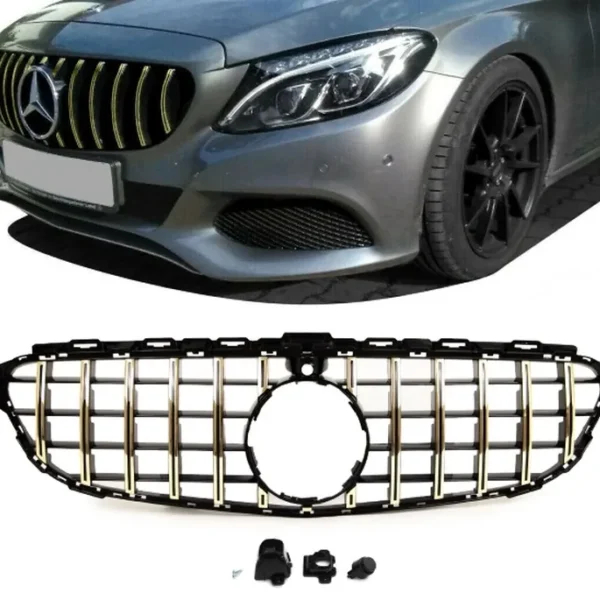Mercedes-Benz Grill GT Gold W205 S205 14-18