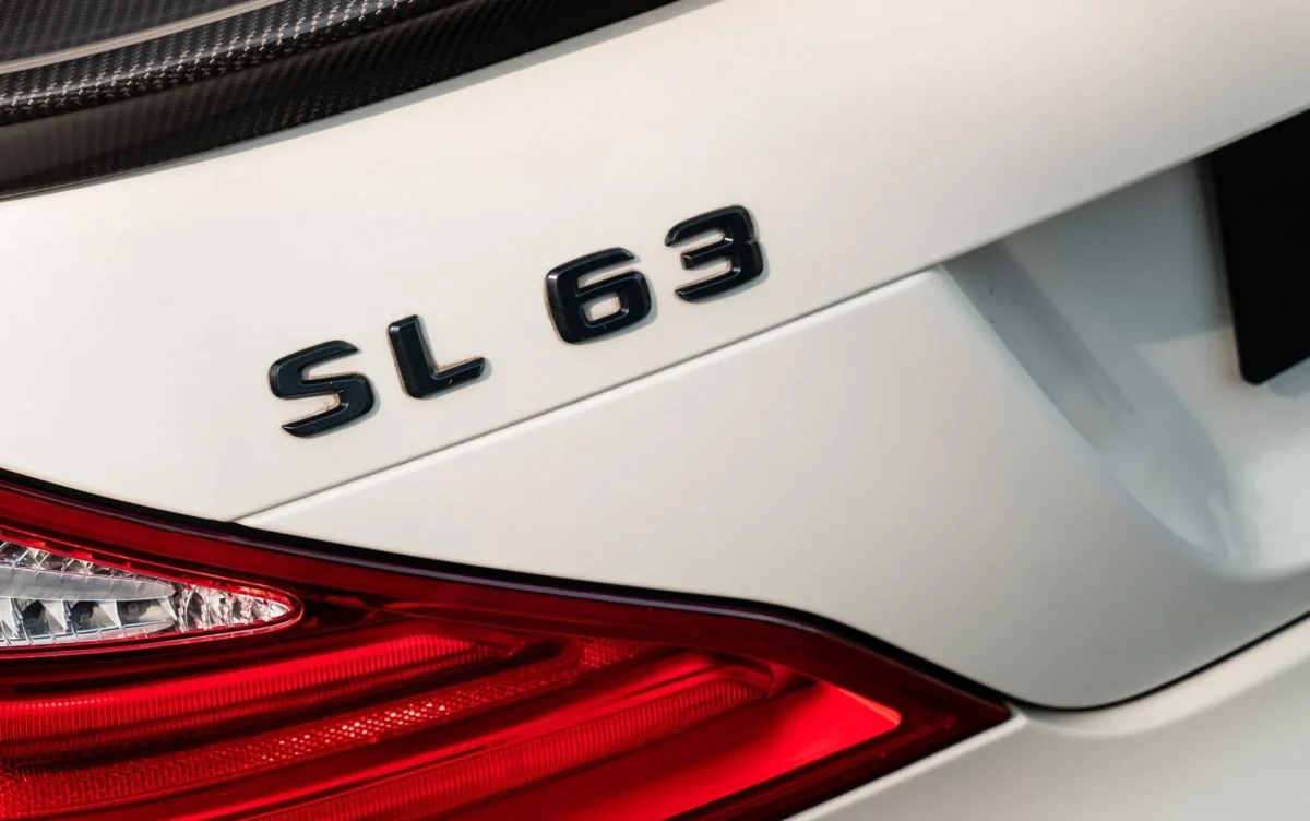 Mercedes-Benz SL63 logo emblem Motorkod