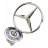 Mercedes Benz Stjärna Motorhuv Krom