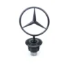 Mercedes-Benz Stjärna Motorhuv svart Matt