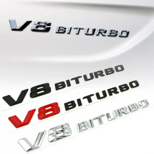 Mercedes-Benz V8 Biturbo emblem