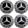 Centrumkåpor Mercedes-Benz navkåpor 75mm