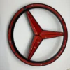 Mercedes Benz stjärna Grill Svart Blank - Bild 4
