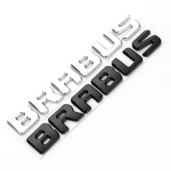 Mercedes Brabus emblem Baklucka