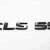 Mercedes Cls55 emblem Svart / Krom