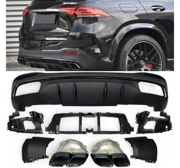 Mercedes Diffusor GLE W167 Gle63 Suv