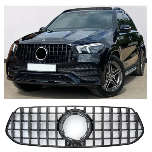 Mercedes Gle Gtr grill W167 C167 (AMG Paket) Svart