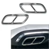 Mercedes Kåpa utblås W206 Krom