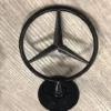 Mercedes Stjärna Motorhuv Blanksvart - Bild 2