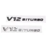 Mercedes V12 biturbo emblem 2-Pack