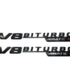 Mercedes V8 Biturbo 4MATIC+ emblem 2-Pack