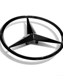 Mercedes stjärna C219 CLS blanksvart