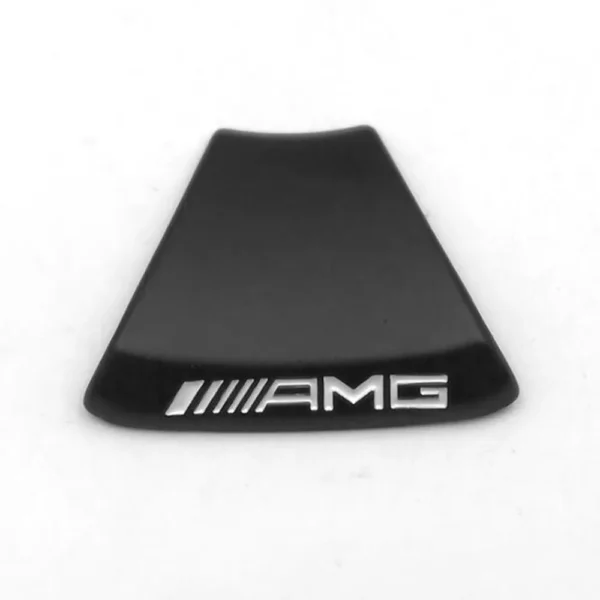 Mercedes svart AMG ratt dekal