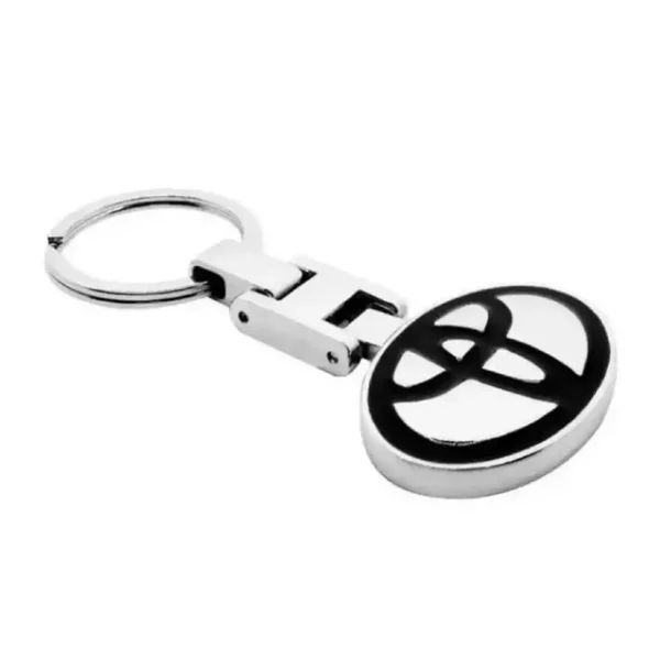 Nyckelring Toyota nyckelhänge i silver
