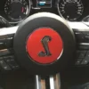 Ratt emblem Mustang Cobra 85mm Shelby