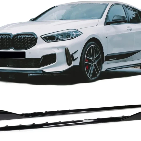 Side skirts Bmw f40 Pianosvart