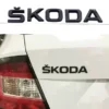 Skoda emblem bagagelucka blanksvart