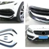 Splitter Mercedes W205 C205 C43 Look - Bild 4