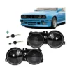 Strålkastare Svart BMW E30 Smoke H11