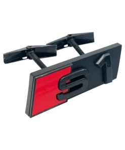 Svart Audi S1 Grill emblem