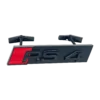 Svart Emblem Audi RS4 Grill Motorkod