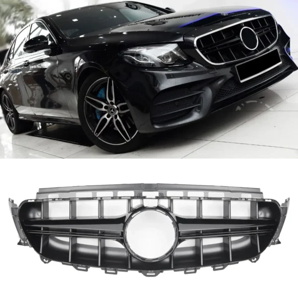 Svart Grill Mercedes W213 E63 AMG-look C238