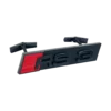 Svart Modellbeteckning Audi RS3 Grill Emblem